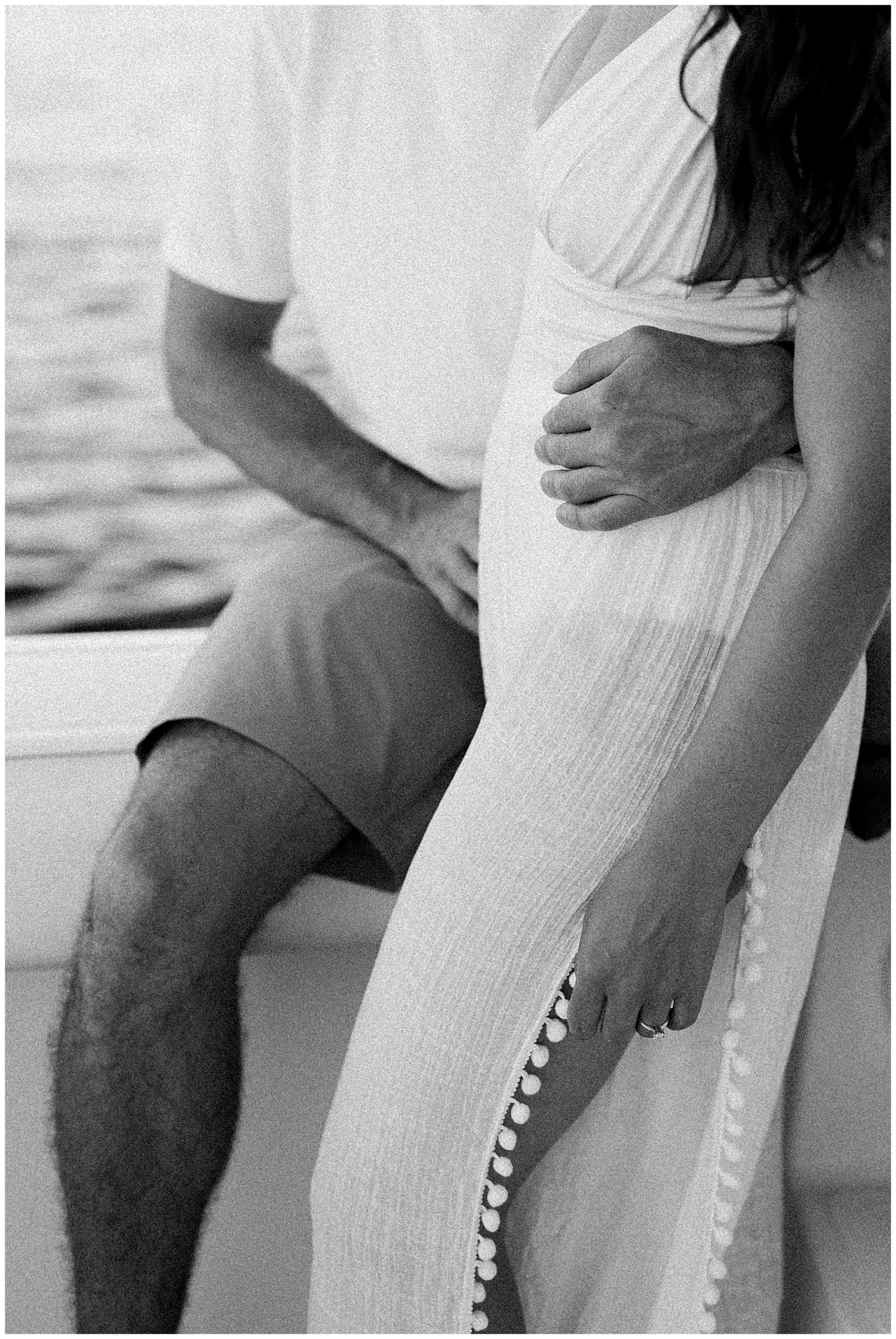 Engagement Session on a Boat in Destin