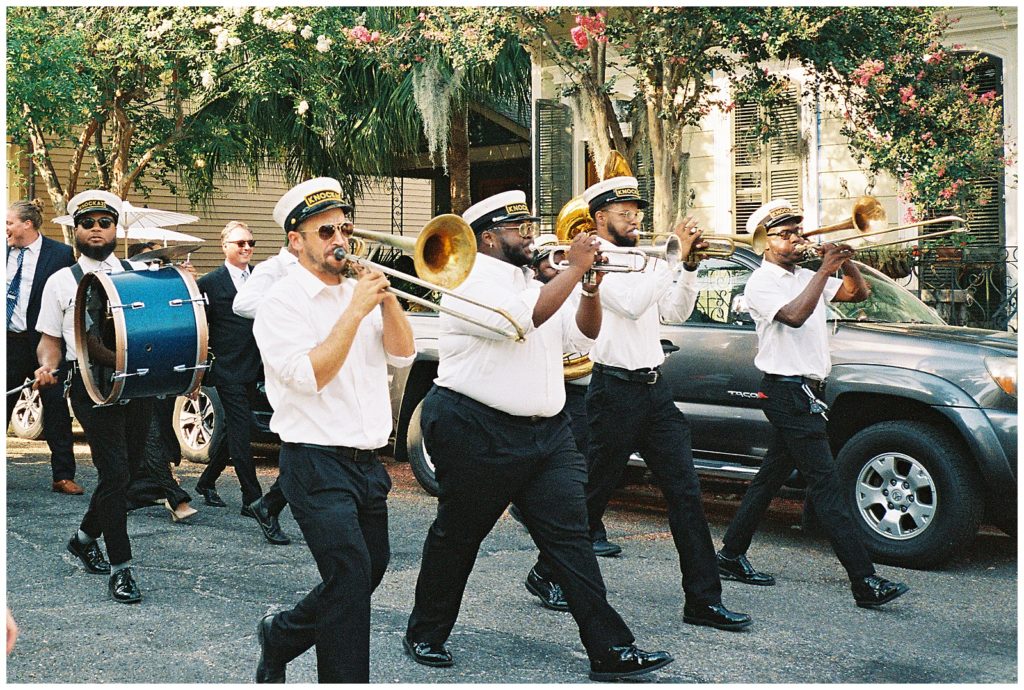 Hotel Peter and Paul Wedding Second line